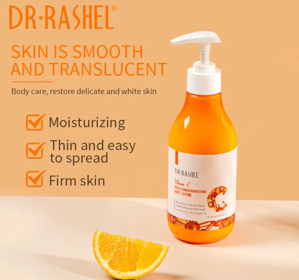 Dr Rashel Vitamin C Brightening & Nourishing Body Lotion