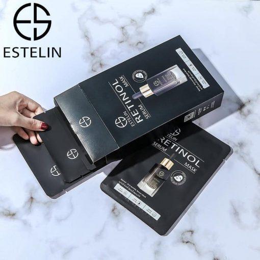 Estelin anti-wrinkle serum mask Sheets - Retinol