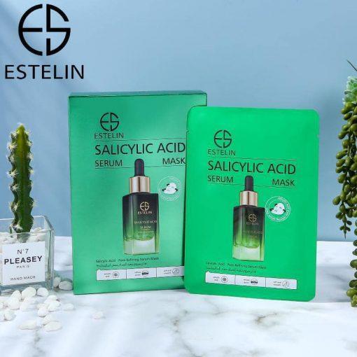 Estelin pore refining serum mask Sheets - Salicylic acid