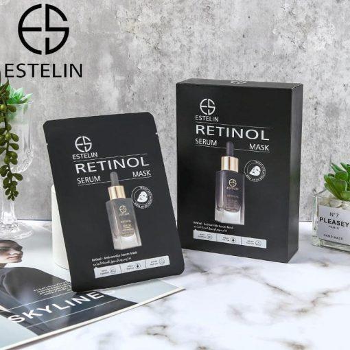 Estelin anti-wrinkle serum mask Sheets - Retinol
