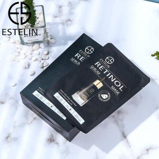 Estelin anti-wrinkle serum mask Sheets - Retinol
