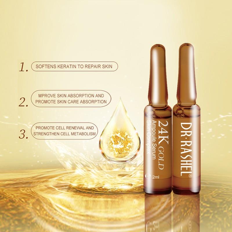 Dr Rashel 24K Gold Skin Complex Ampoule Serum 7 Ampoules X 2ML
