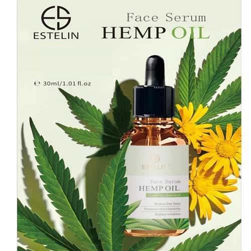 Estelin Hemp Oil Face Serum to Reduce Fine Lines & Wrinkles - 30ml