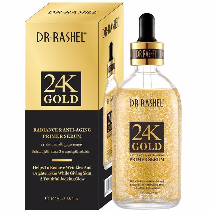 Dr Rashel 24K Gold Radiance & Anti Aging Primer Serum - 100ml