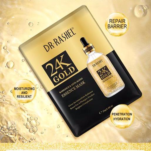Dr Rashel 24K Gold Essence Facial Mask Box