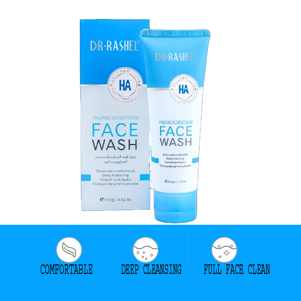 Dr Rashel Hyaluronic Acid Moisturizing and Smooth Face Wash