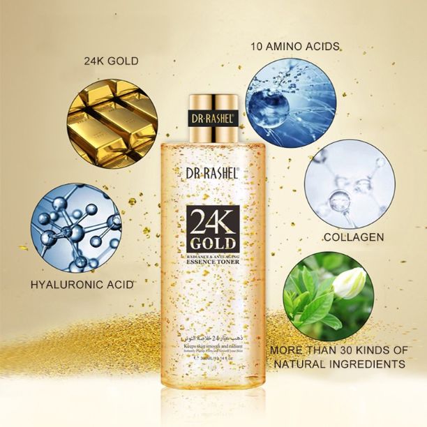 Dr Rashel 24K Gold Radiance & Anti-Aging Series - Pack of 6
