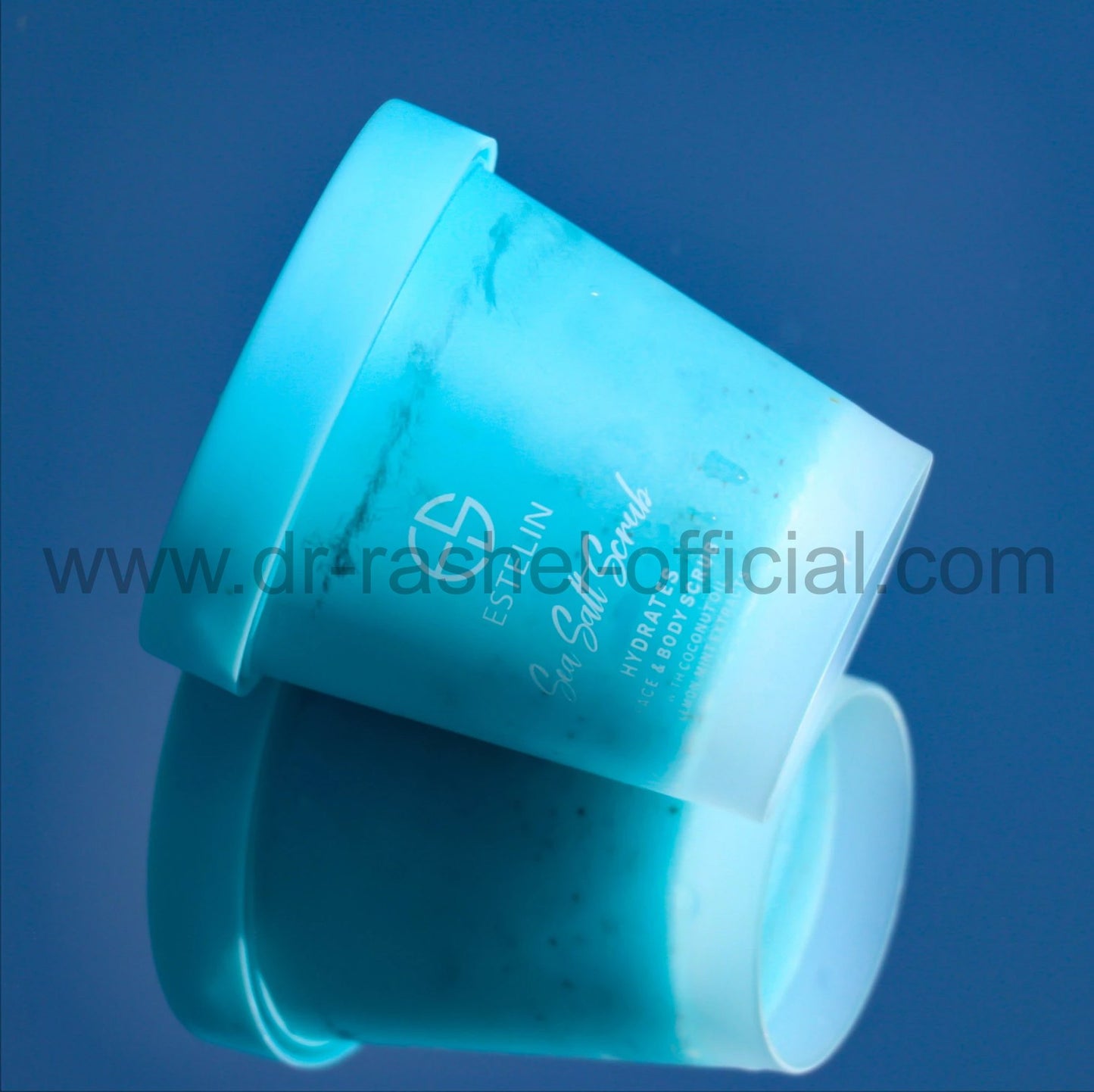 Estelin Sea Salt Scrub Hydrates Face & Body Scrub by Dr.Rashel - 280g