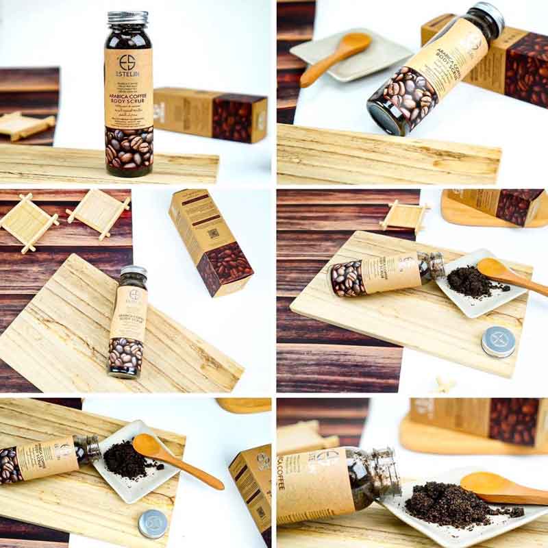 ESTELIN Arabica Coffee Body Scrub – 200g