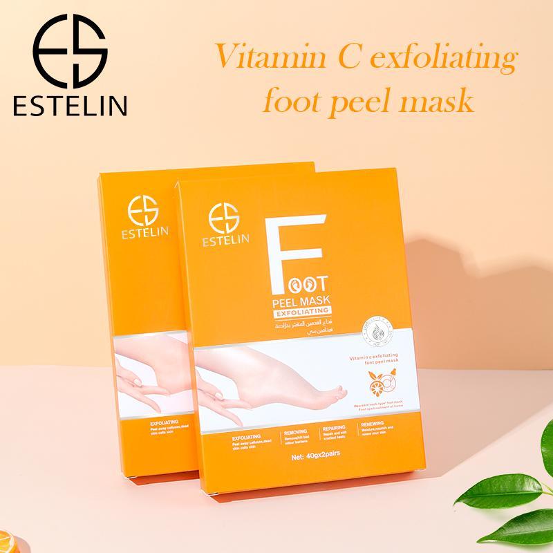 ESTELIN Foot Care Series Vitamin C Exfoliating Foot Peel Mask