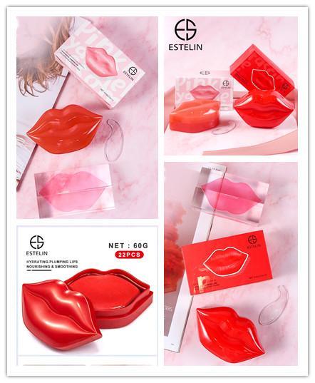 ESTELIN Fascinating Red Nourishing and Smoothing Lip Mask - 22 Pcs