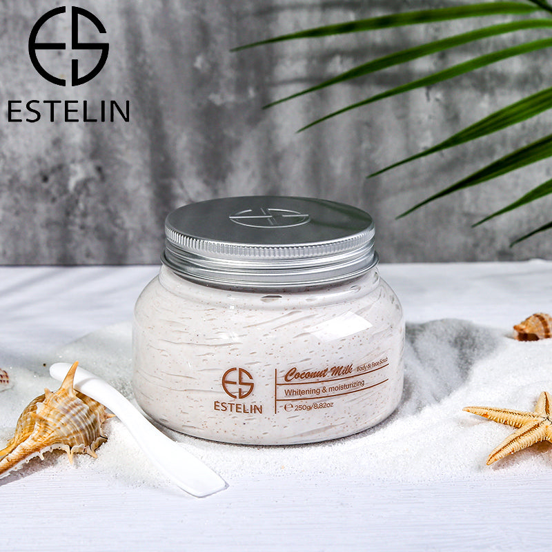 ESTELIN Coconut Milk Whitening Body and Face Scrub - 250g