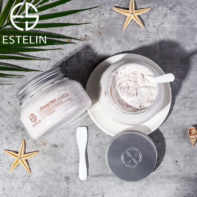 ESTELIN Coconut Milk Whitening Body and Face Scrub - 250g