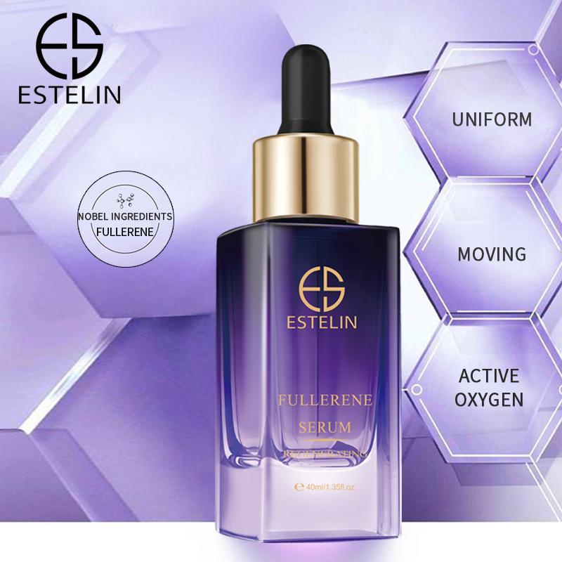 ESTELIN Vibrant Violet Smoothing Face Serum - Fullerene