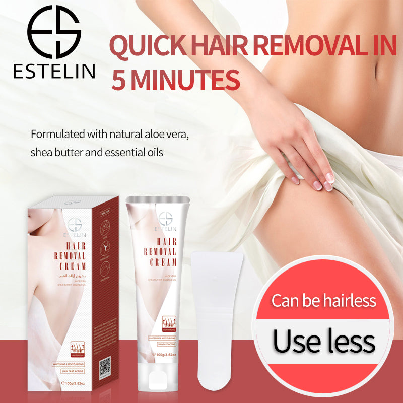 ESTELIN Aloe Vera Shea Butter Essence Oil Hair Removal Cream