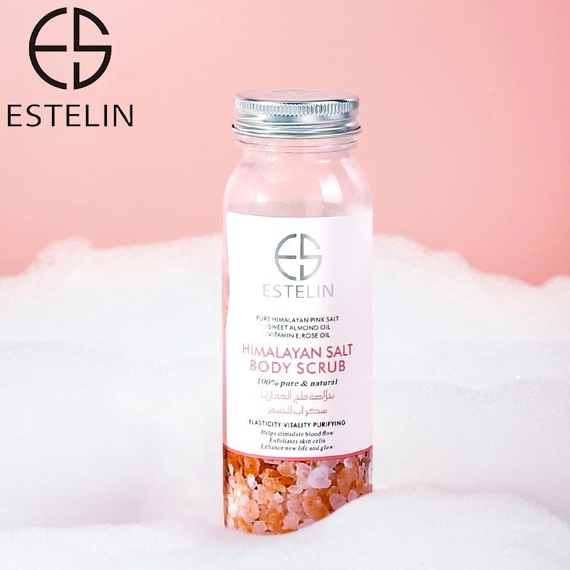 Natural Skin Care ESTELIN Moisturizing Body Scrub Exfoliating Salt - Himalayan Salt