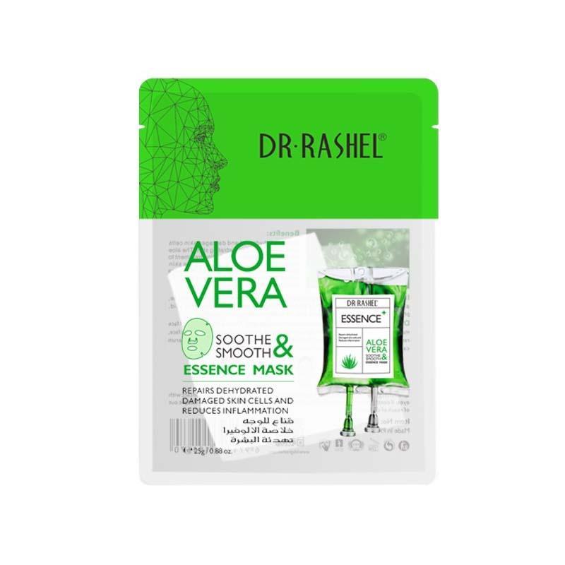 Dr.Rashel Aloe Vera Soothe & Smooth Essence Mask - Pack Of 5