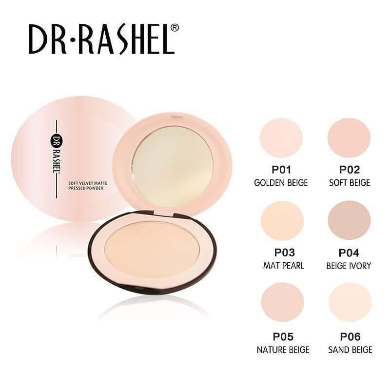 Dr.Rashel Soft Velvet Matte Pressed Powder