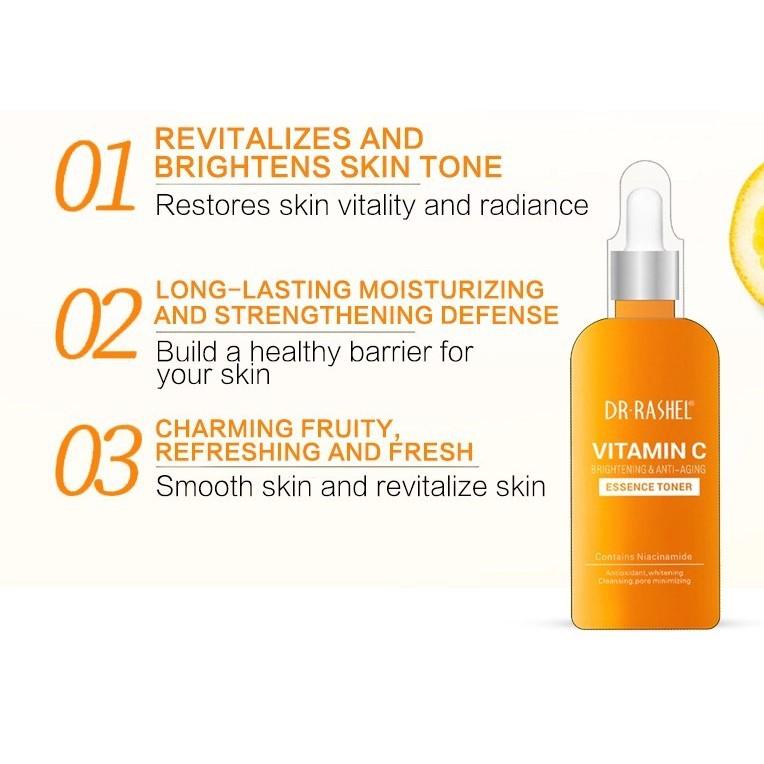Vitamin C Brightening and Anti-Aging Essence Toner