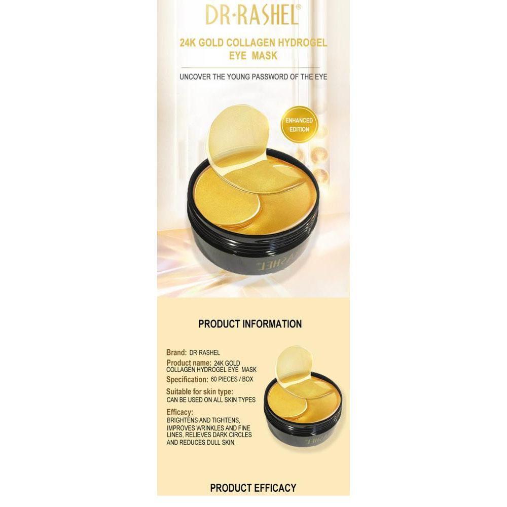 Dr.Rashel 24k Gold Collagen Hydrogel Eye Mask