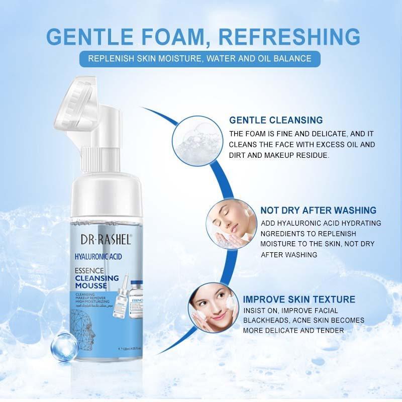 Dr.Rashel Hyaluronic Acid Essence Cleansing Mousse