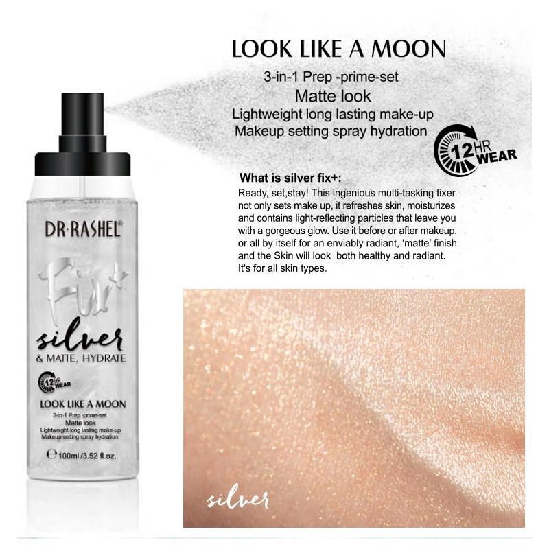 Dr Rashel Fix Silver Makeup Setting Spray