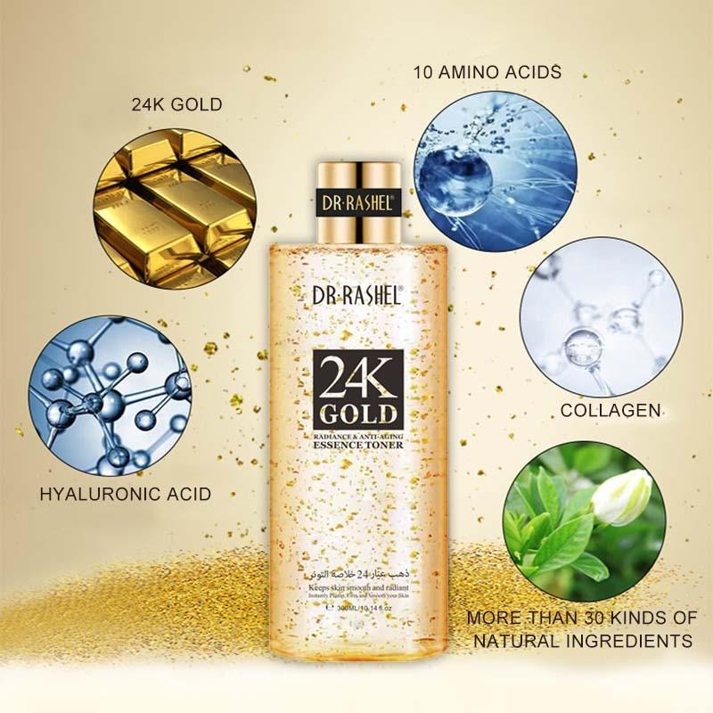 Dr Rashel 24K Gold Radiance & Anti-Aging Essence Toner