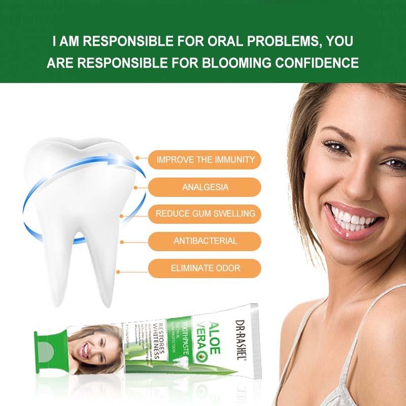 Dr.Rashel Aloe Vera Teeth And Gum Protection Toothpaste