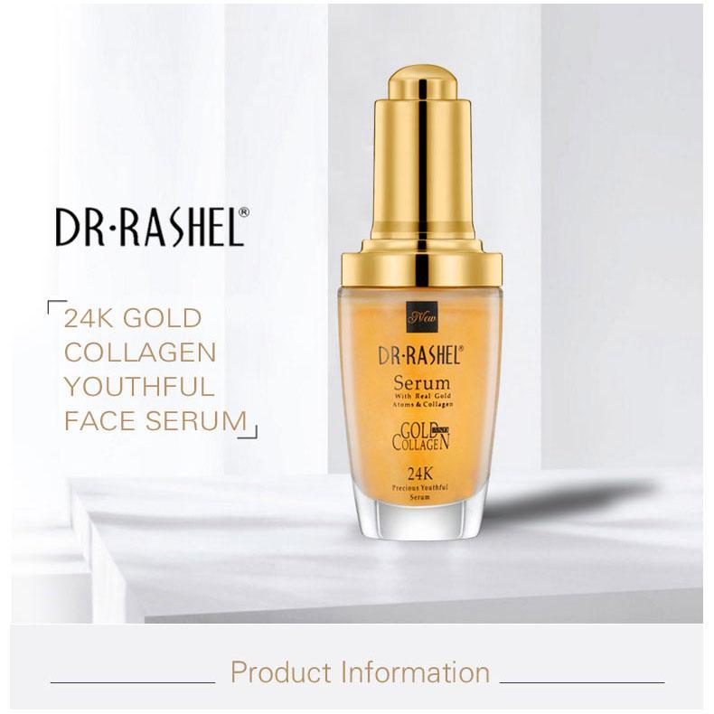 Dr.Rashel Serum With Real Gold Atoms & Collagen 24K Precious Youthful Serum