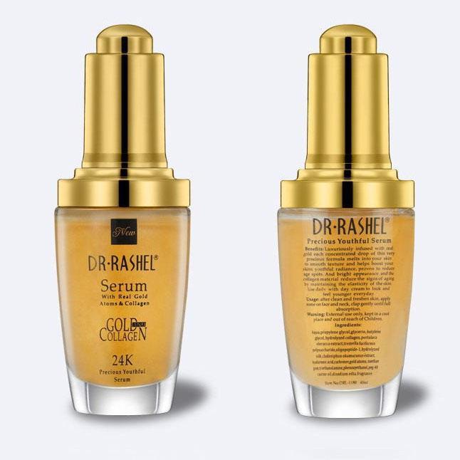 Dr.Rashel Serum With Real Gold Atoms & Collagen 24K Precious Youthful Serum