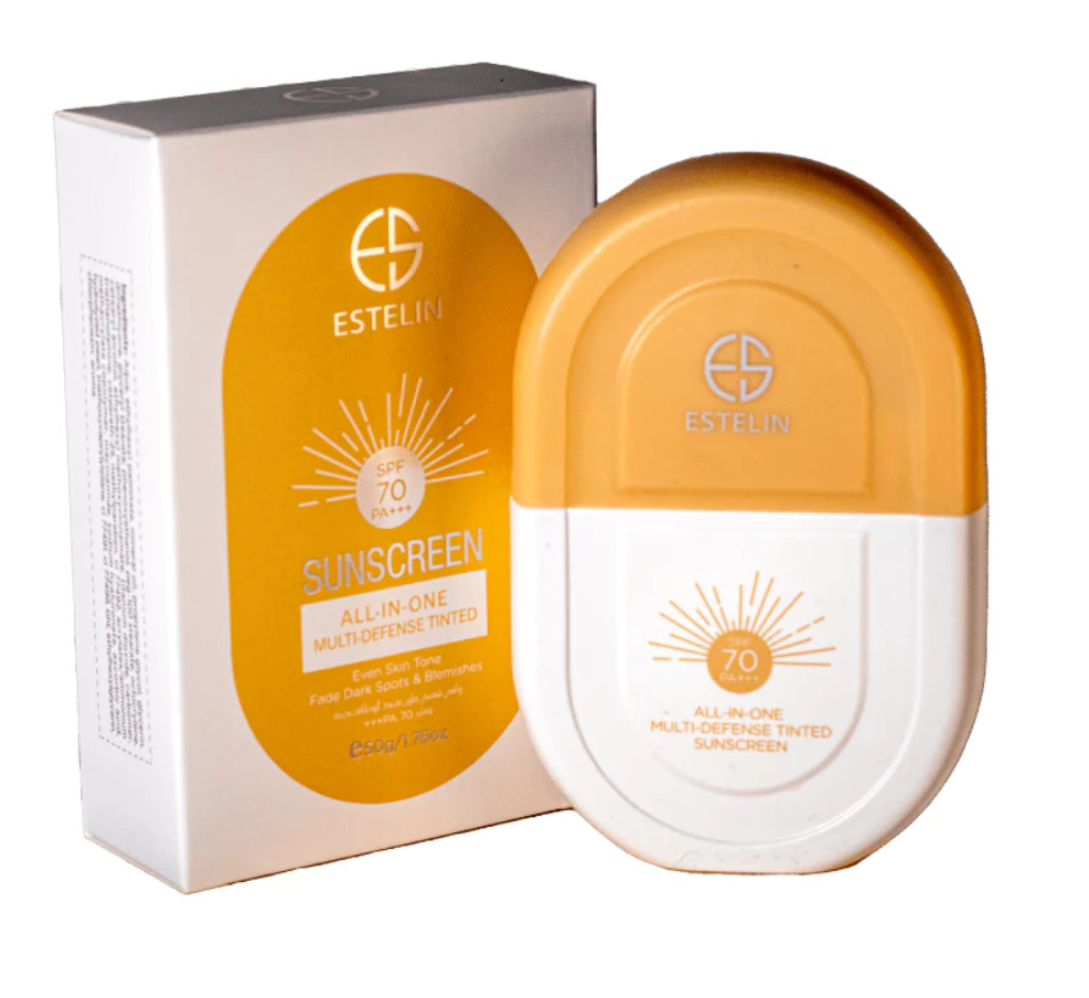 ESTELIN All In One Multi Defence Tinted Sunscreen SPF 70+