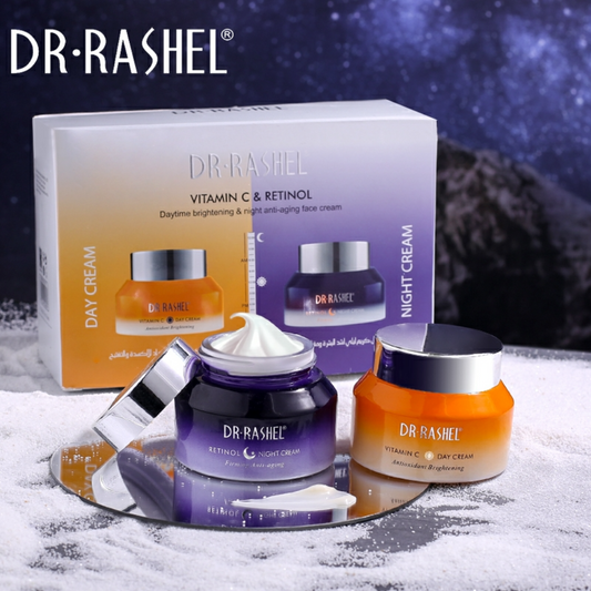 Dr Rashel VITAMIN C & RETINOL Daytime Brightening & Night Anti- Aging Face Cream