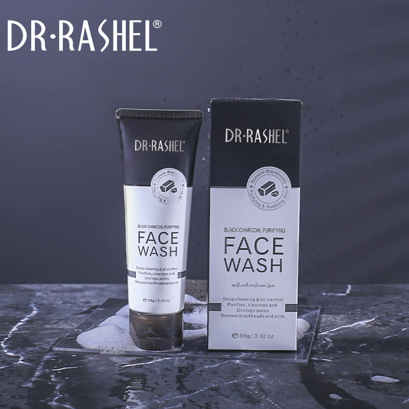 Dr Rashel Black Charcoal Purifying Face Wash