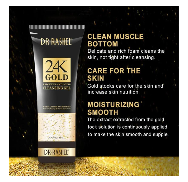 Dr Rashel 24K Gold Radiance & Anti-Aging Cleansing Gel