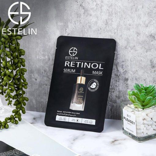 Estelin anti-wrinkle serum mask Sheets - Retinol