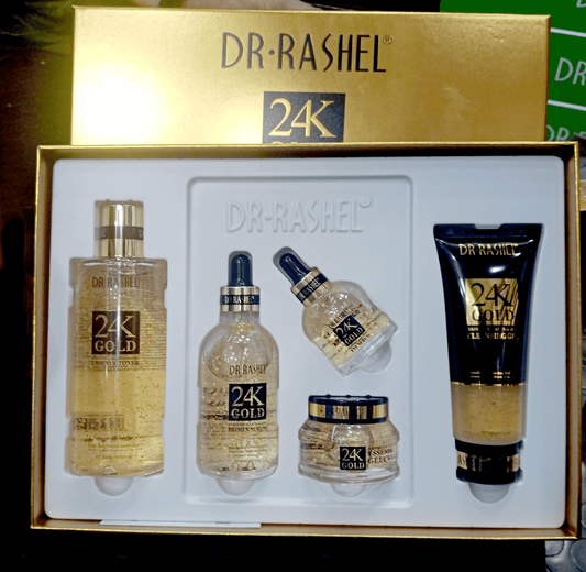 Dr Rashel 24k Gold Radiance & Anti Aging Series - Pack of 5