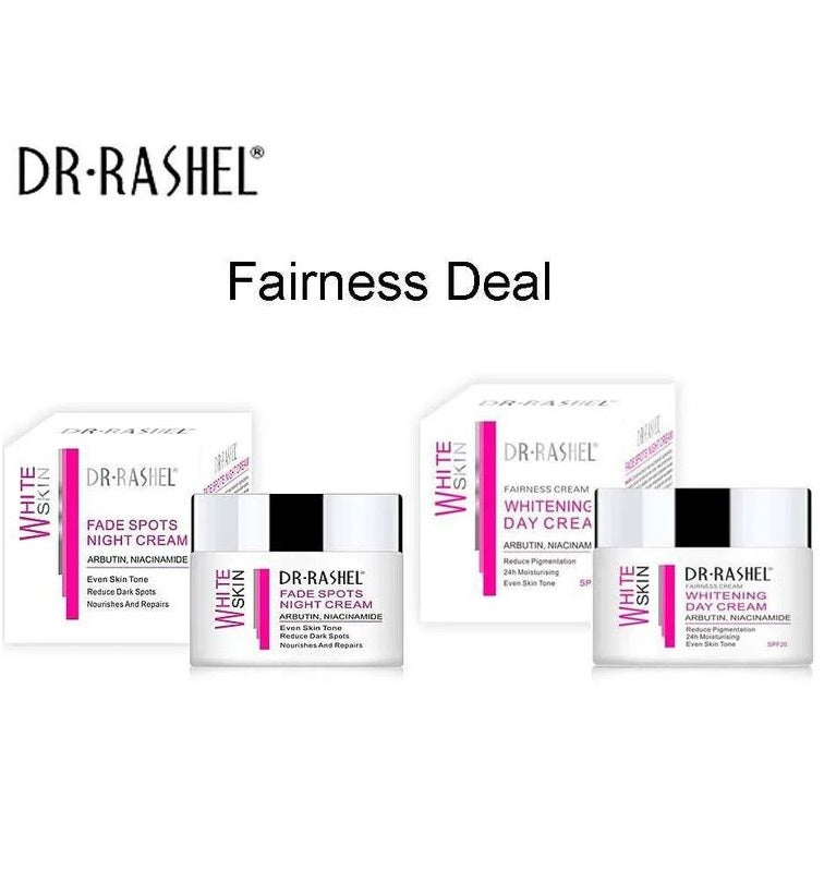 Dr.Rashel White Fade Spot Night Cream + Whitening Day Cream – Pack of 2