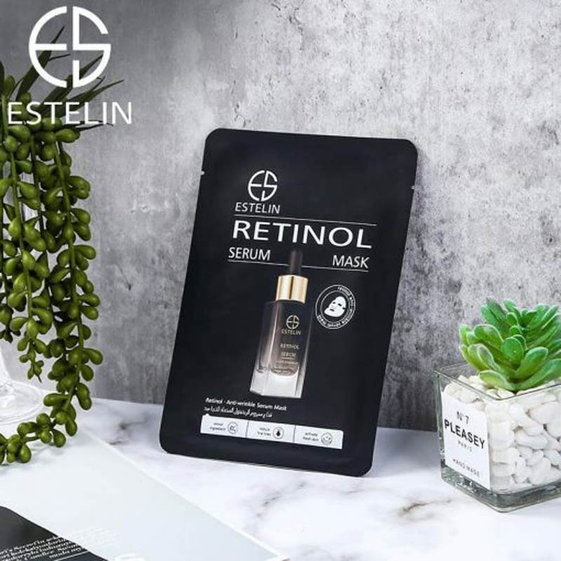 Estelin Retinol Anti-wrinkle Serum Sheet Mask