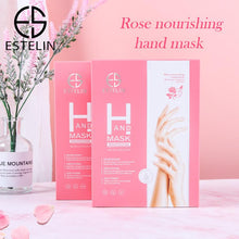 Load image into Gallery viewer, ESTELIN Rose Nourishing Hand Mask Moisturizing Spa For Hands - 2 Pairs
