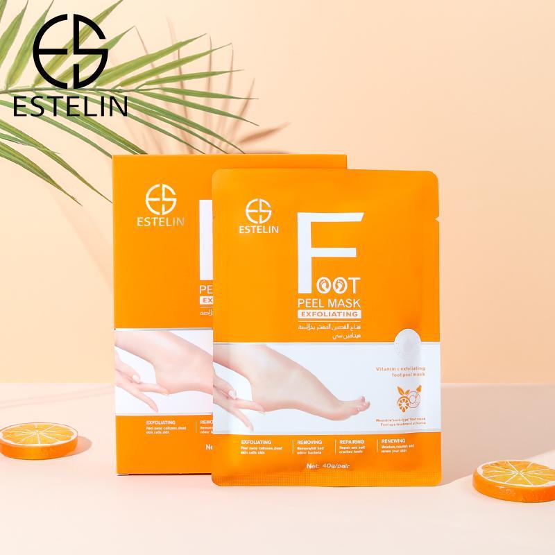 ESTELIN Foot Care Series Vitamin C Exfoliating Foot Peel Mask