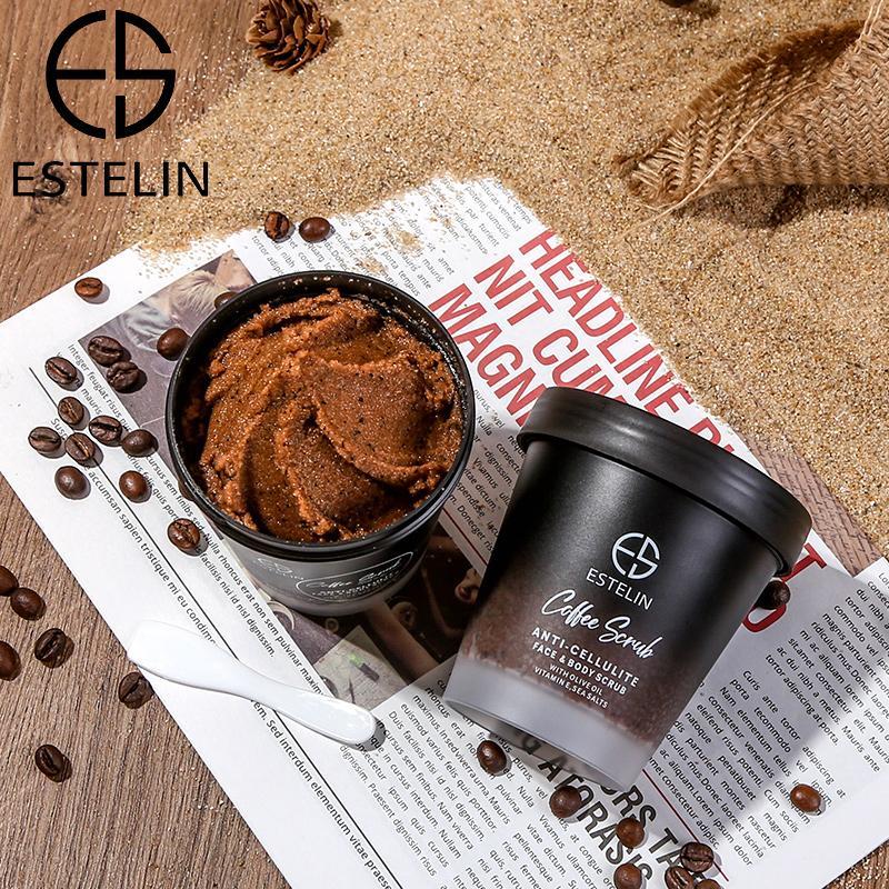 Estelin Coffee Scrub Anti Cellulite Face & Body Scrub by Dr.Rashel - 280g
