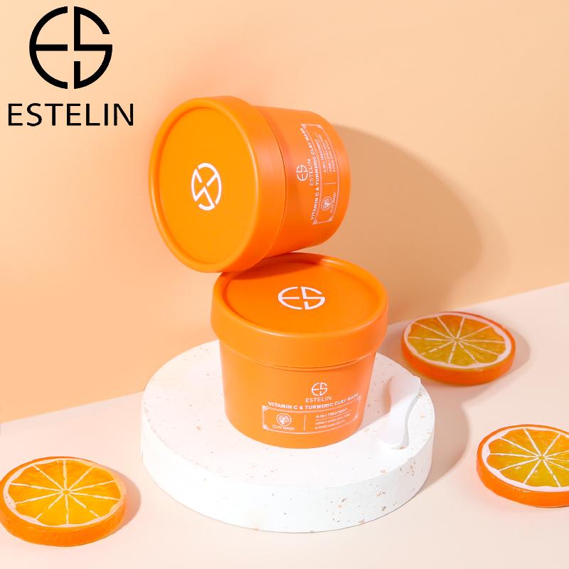 Estelin Vitamin C and Turmeric Clay Mask By Dr.Rashel - 100g