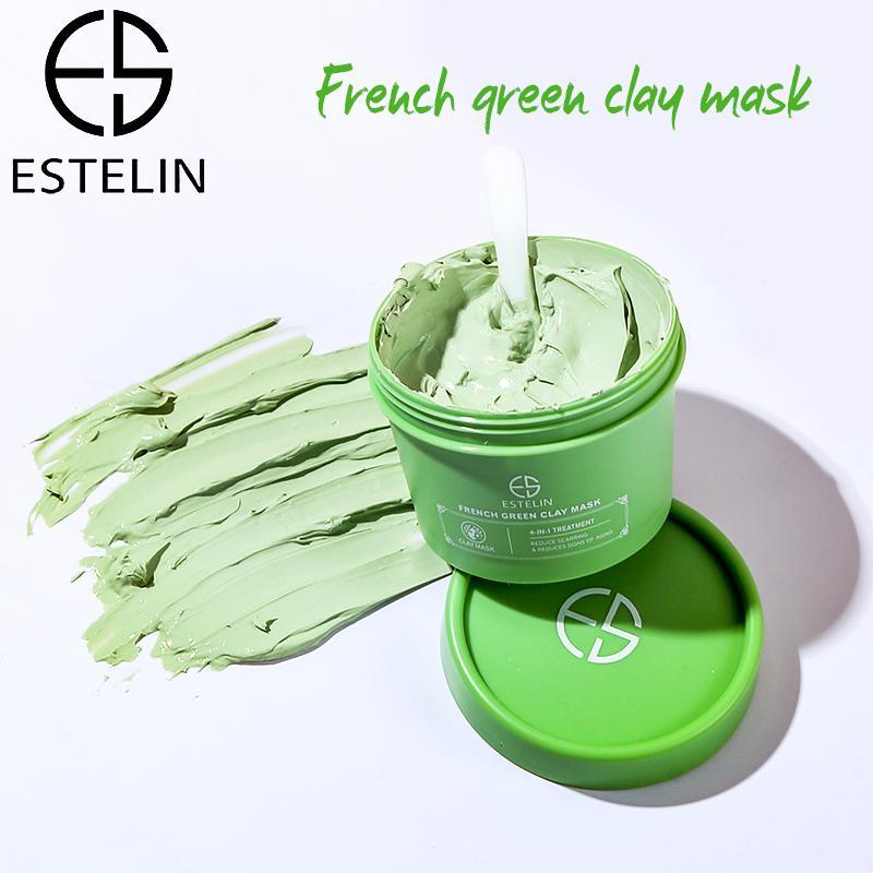 Estelin French Green Clay Mask By Dr.Rashel - 100g