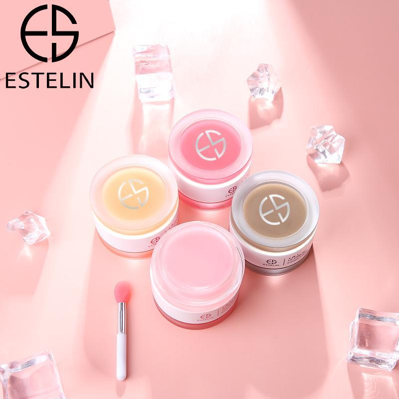 ESTELIN Peach Sugar Exfoliating and Hydrating 3 in 1 Lip Care Set