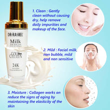 Load image into Gallery viewer, Dr Rashel Milk With Real Gold Atoms &amp; Collagen 24K Facial Milk

