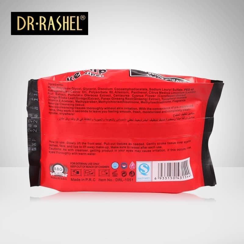 Dr.Rashel Collagen Make Up Wipes With Rose Extract