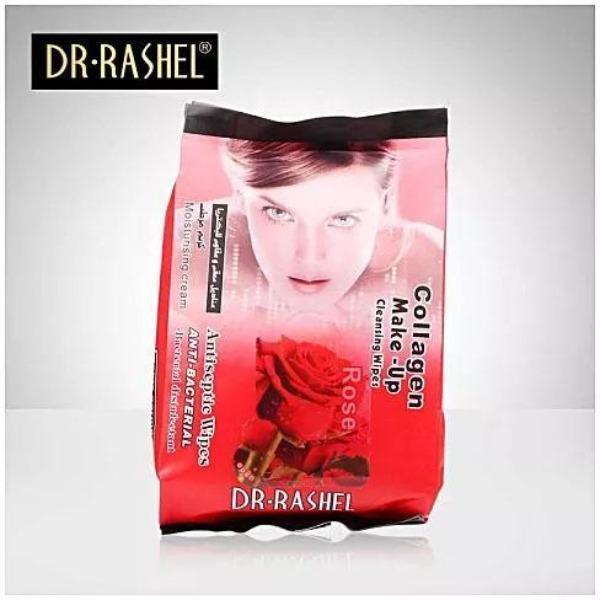 Dr.Rashel Collagen Make Up Wipes With Rose Extract