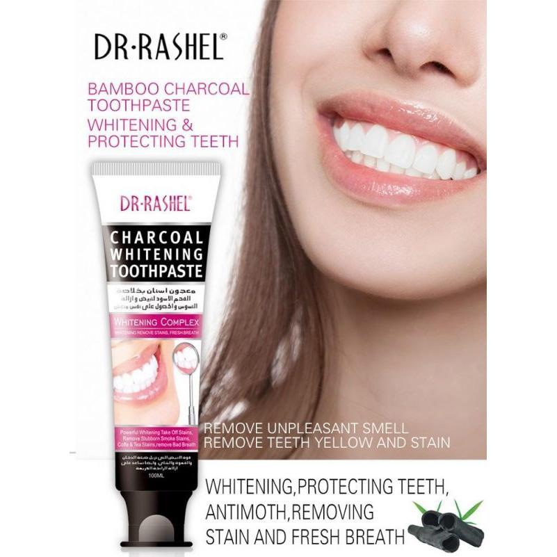 Dr.Rashel Charcoal Whitening Toothpaste
