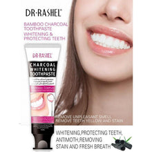 Load image into Gallery viewer, Dr.Rashel Charcoal Whitening Toothpaste

