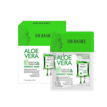 Load image into Gallery viewer, Dr.Rashel Aloe Vera Soothe &amp; Smooth Essence Mask - Pack Of 5
